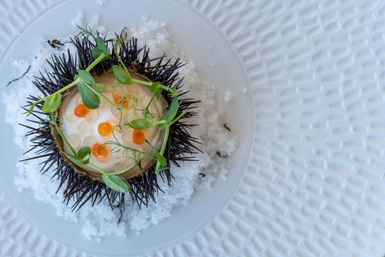 Poseidon Restaurant - sea urchin