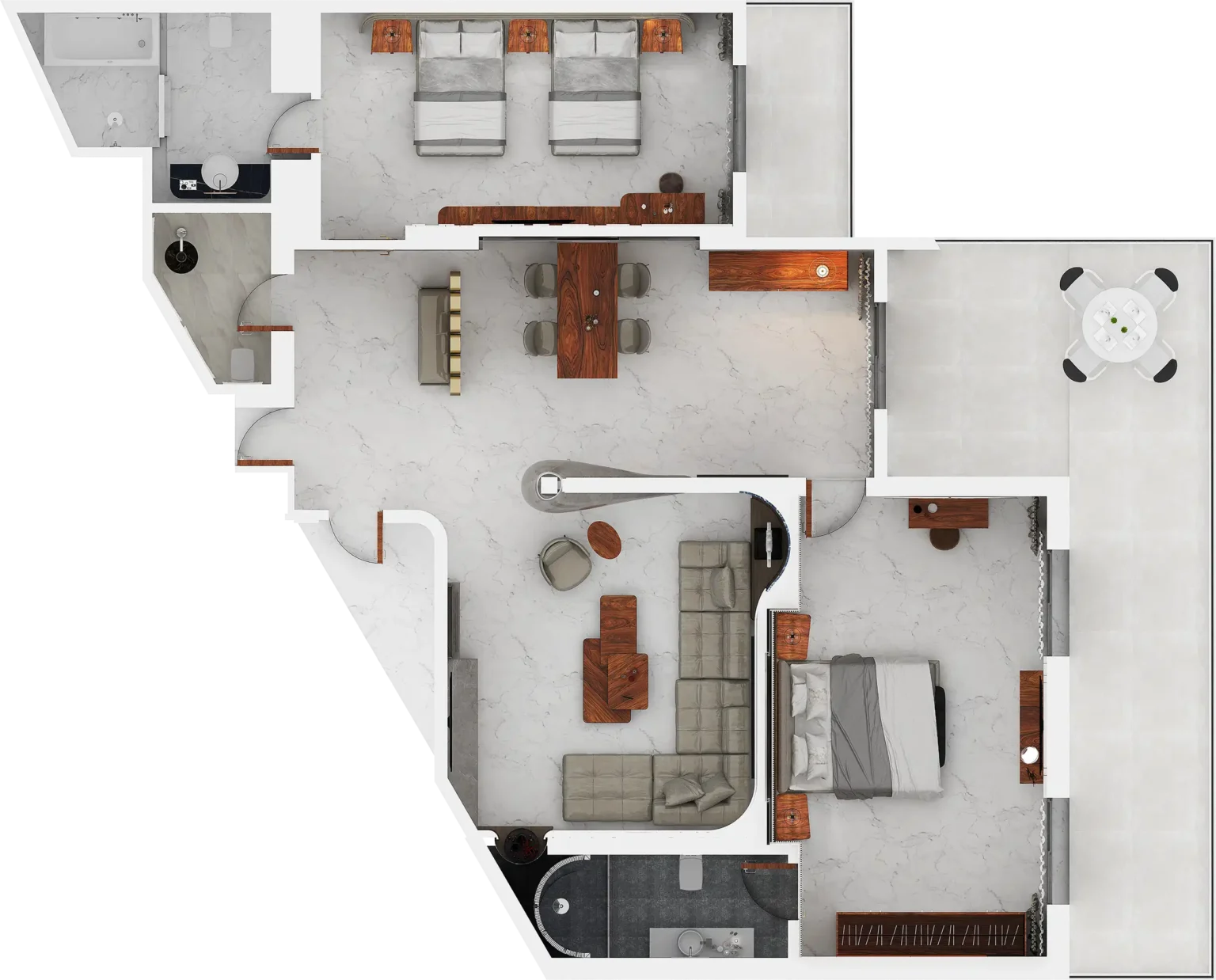 Sida Suite - Floor Plan