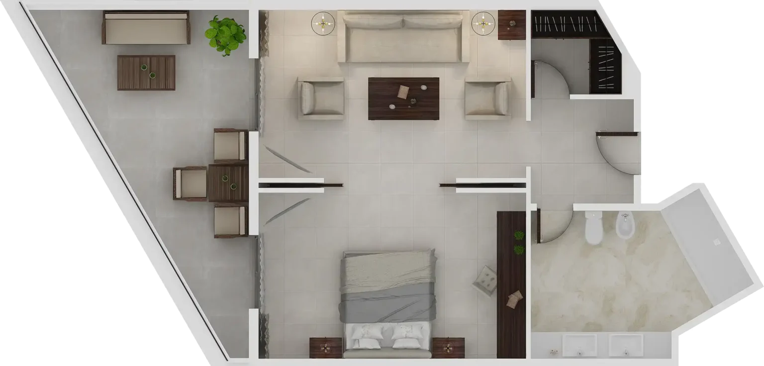 Ludovicus Suite - Floor Plan