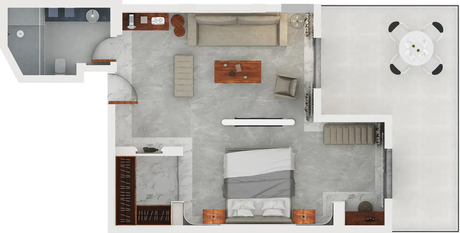 Orion Suite - Floor Plan