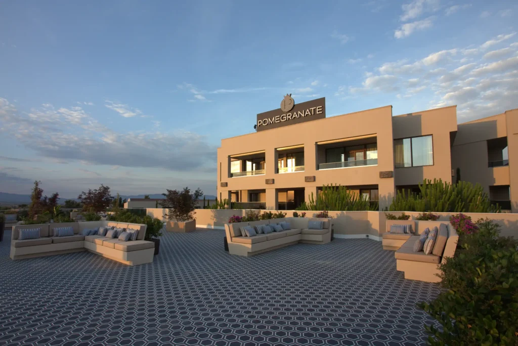 Roof Garden hotel view