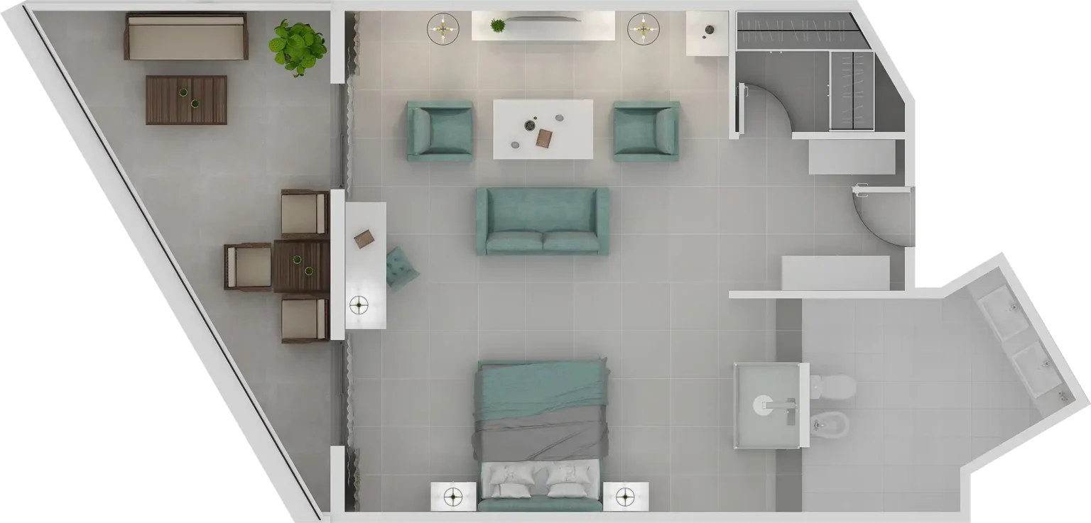 Tokyo-Suite Floor-Plan