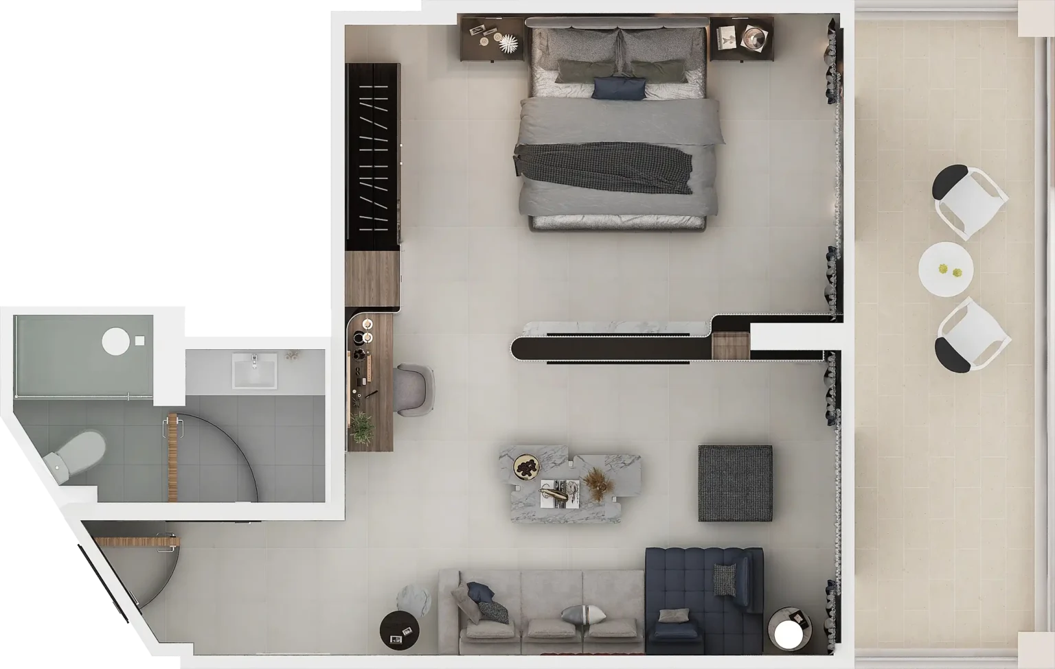 Ariadne Suite - Floor Plan