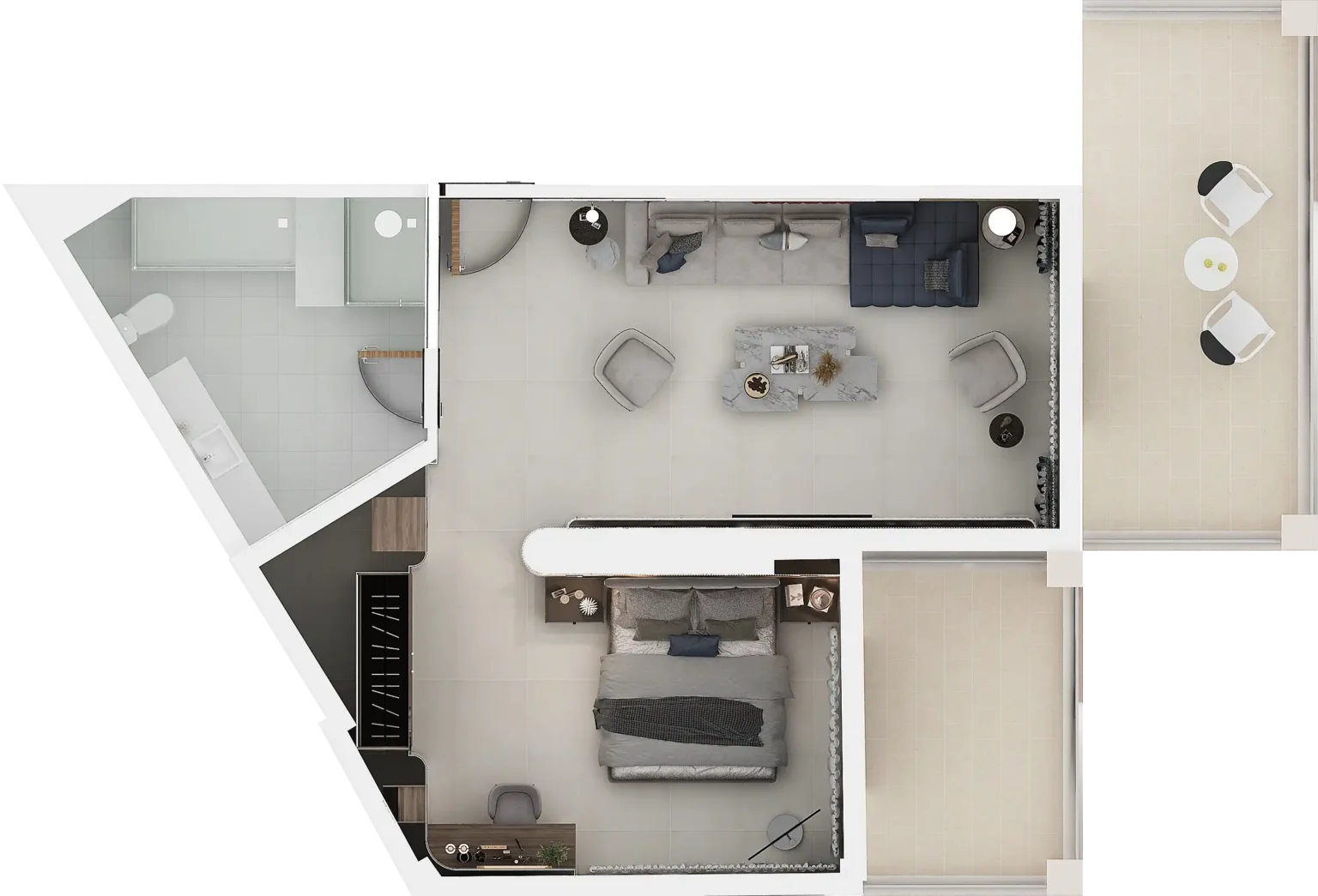 Calista Suite - Floor Plan